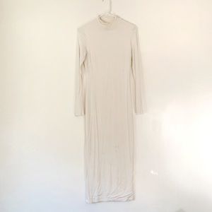 Jluxlabel Ivory  Bodycon midi dress